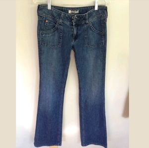 HUDSON Women Signature Bootcut Vintage Jeans Sz 29